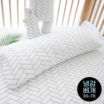 [아이차유] 쿨 냉감패드 듀라론 냉감원단 여름베개 바디필로우 냉감베개_지퍼형 (30 x 70), 냉감베개_지퍼형 (30 x 70) 향균방울솜