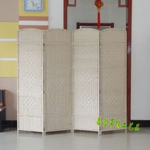 나무 접이식 병풍 파티션 리 가림막 공간분리 가벽 알파룸 냉장고 분할, 1.7m 높이 40cm 폭 상하 폐쇄