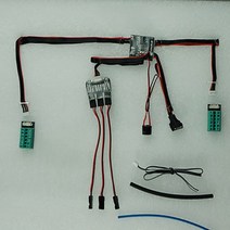 타미야 라이트 키트 세트 1/14 RC 트레일러 트랙터화물 트럭 용 업그레이드 부품, [01] 1x Main Light Module