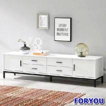 ForU285 모델하우스 같은 에디트 거실장 거실수납장 거실장식장 높은거실장, 화이트, 상세페이지 참조