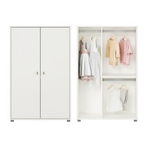 한샘 보나 긴옷형 옷장 80cm, B:그레이_골드(B)
