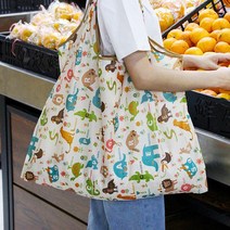 대자시장가방 마켓백 장바구니 에코백 접이식시장 데일리백 리사이클링백 laonyget*68467143Xb