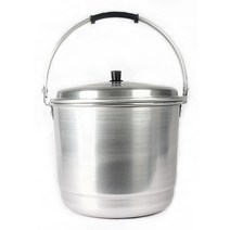 동서알미늄 백작 A들통 4-특대 알루미늄 양은들통 찜통 육수통 국통 곰솥 찜기 국솥