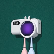 UVC 미니 휴대용 칫솔 소독제 상자 무선 USB 충전식 살균 UV 소독기 자외선 치과 선반 여행, 02 Package B