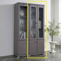주방수납장 서재 다용도 모서리코너장 유리장식장 부엌장 인테리어책장 문달린책장 책장수납장 주방수납장 도어책장 주방키큰장 책장선반 찬장 수납책장 주방틈새수납장 서재책장, 그레이