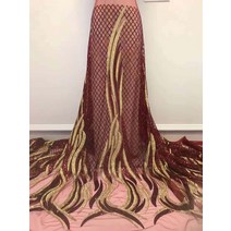 반짝이원단 시스룩스팽글 자수 메쉬 패브릭 레이스 비드 웨딩 드레스 무대복 원단 천 민속, I 4.5m