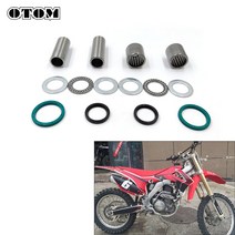 OTOM-오토바이 플랫 포크 유지 보수 키트 추력 니들 롤러 베어링 오일 씰 부싱 혼다 CRF250R CRF450R CRF4, 1 Kit