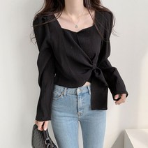 김비서블라우스 벌룬 왕리본 여름 곱창 봄 블라우스 5 6 월 결혼식 하객룩