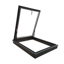 개폐형 지붕창 천장 지붕 리프트 채광창 옥상방 다락방, (배수판x) 78x118cm 대형 개구부