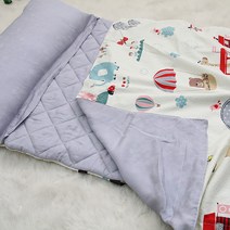 이지베이비 2WAY 양면 어린이집 낮잠이불 호환 블랭킷 담요 이불 단품, 2way쥬쥬랜드_인견블랭킷