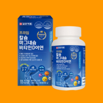 일양약품 프라임 칼슘 마그네슘 비타민D 아연 180정, 1개