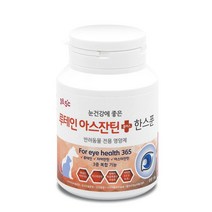 38.5 고양이 강아지 눈영양제 루테인아스잔틴한스푼, 혼합맛, 1개