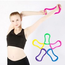 홈트기구 종아리 마사지 스트레칭 요가링 근육뭉침 릴렉스링 하체비만 추천, 그린