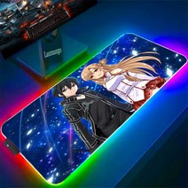 소드 아트 온라인 데스크 프로텍터 마우스 패드 Rgb 게임 대형 게이머, [03] 300x700x3mm, 06 FC02282_03 300x700x3mm