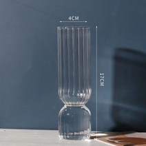 파티룸 렌탈스튜디오 꽃병 INS Nordic Colored Glass Vase Flower arrangement hydroponics ball glass art flower war, [18] 분홍색