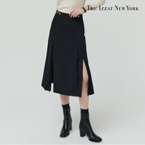 더아이잗뉴욕 더아이잗 메탈 장식 플리츠 디테일 스커트 IM9P0SK55