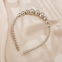 셀프웨딩 신부 헤어악세사리 티아라 촬영 소품패션 우아한 전체 진주 여성을위한 달콤한 머리띠 헤어 번들