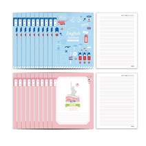 초등노트 3-6 영어 공책 고학년 신학기 단어 남/여, 남아용(10권묶음)