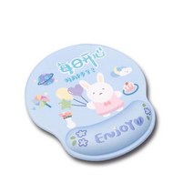 손편한 마우스 무선 충전식 무소음 USB PC 데스크탑 노트북 액세서리 인체 공학적, 마우스 패드 01