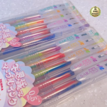 제브라 사라사클립볼펜 마블칼라 0.5mm 5색 세트, 48세트