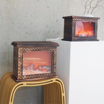 테이블 무드등 불멍 LED 벽난로 장식 인테리어감성조명 자취방꾸미기 홈캠핑 베란다 자취방인테리어 거실, 소 56