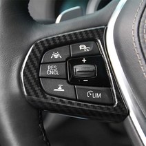 포원 BMW 5시리즈 G30 핸들 스위치 카본 프레임 커버 520d 530i 인테리어 몰딩 튜닝 용품