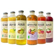 수제청 과일청 레몬청 패션후르츠청 자몽청 유자청 키위청 체리청, 옵션03) 자몽청 1200g
