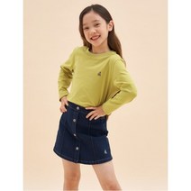 [BEANPOLE KIDS] 머스터드 에센셜 빈폴 베이직 티셔츠 (BI2741E01G)