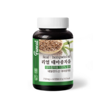 유니쎌팜 퍼니트 리얼 대마종자유 750mg x 60캡슐, 1개