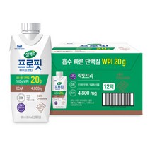셀렉스스포츠 드링크 초콜릿 WPI 330ML 12개, 셀렉스스포츠 드링크 초콜릿(WPI