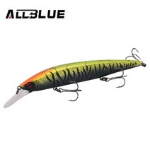 ALLBLUE SHANKS 130MR SP 낚시 미끼 Suspend Jerkbait 23g 텅스텐 무빙 시스템 롱 캐스트 워블러 2.5m Minnow Bass Pike, 색상 G