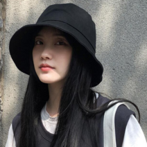 hotmally 여자 버킷햇 면 벙거지 모자 골프