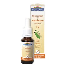 Hornbeam 25ml Biofloral Fleurs De Bach 17, 1팩