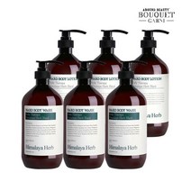 부케가르니 히말라야 허브 나드 티트리로즈마리향 바디워시 900ml x3개+로션 900ml x3개, 단일옵션