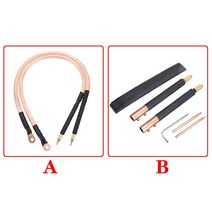 휴대용용접기Diy 스폿 용접 도구 액세서리 구리 핸드 헬드 스폿 용접 펜 구멍 터미널 커넥터/선택을위한 전, A