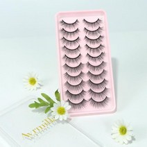 5 10 쌍 3D 밍크 속눈썹 자연 힐 메이크업 Cils 희미한 잔인 Maquiagem, 10Pairs-3D-A01