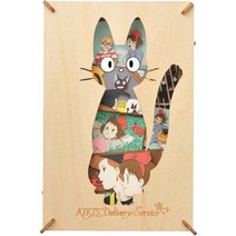 ensky 엔스카이 페이퍼 시어터 우드 스타일 PAPER THEATER PT-WL13 스튜디오 지브리 작품 키키, 단일