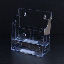 A4 꽂이 2단 A4꽂이 카다로그거치대 카다로그꽂이 리플렛꽂이 서류거치대 아크릴케이스 액자 쇼케이스 게시판 메뉴꽂이 안내판