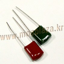 마일러콘덴서0.033uF 마일러커패시터 마일러콘덴333j 33nf 100vDC Polyester Film Capacitors 0.033uf, 1개