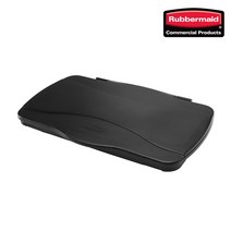 러버메이드 슬림짐 여닫이 뚜껑 덮개 블랙