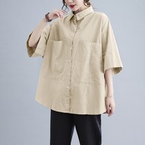 Girl Wow 반팔 티 왕언니 빅 사이즈 루즈 여름 쿨링 원단 한복 티