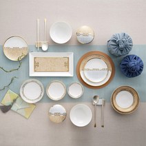 [남대문그릇도매] 한국도자기 결 생활반상기 18p 무료예단포장