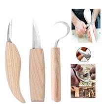 우드카빙 2종 3종키트 숟가락 만들기 목공예, 3pcs
