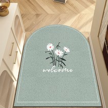 폴라도레 아파트 현관 매트 코일 발매트 인테리어 출입문 발판, 19.데이지(80x120cm)