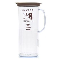 제오닉 손잡이 사각물병 2p, 브라운 색상5개, 1800ml