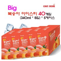 [카페모어] 빅 복숭아아이스티 (340ml 40개입), 40개입, 340ml