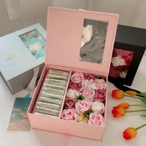 돈다발꽃 돈꽃바구니 현금꽃다발, 스카이 블루
