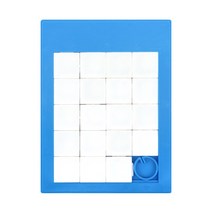 (재미스쿨) 슬라이딩퍼즐 조각 만들기 1개 퍼즐 DIY