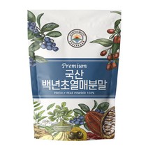 해나식품 백년초 열매 가루 분말 국산 제주도, 1개, 250g