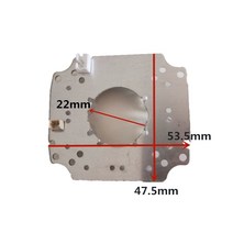 850nm 적외선 플레이트 IR LED 보드 CCTV 카메라 모듈 DAHUA 필 라이트 6 고출력 90 도 53.5x47.5mm 조명, 한개옵션0